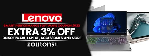 Get a 10 Lenovo discount code for your first order when you sign up for the newsletter. . Lenovo smart performance sw coupon code